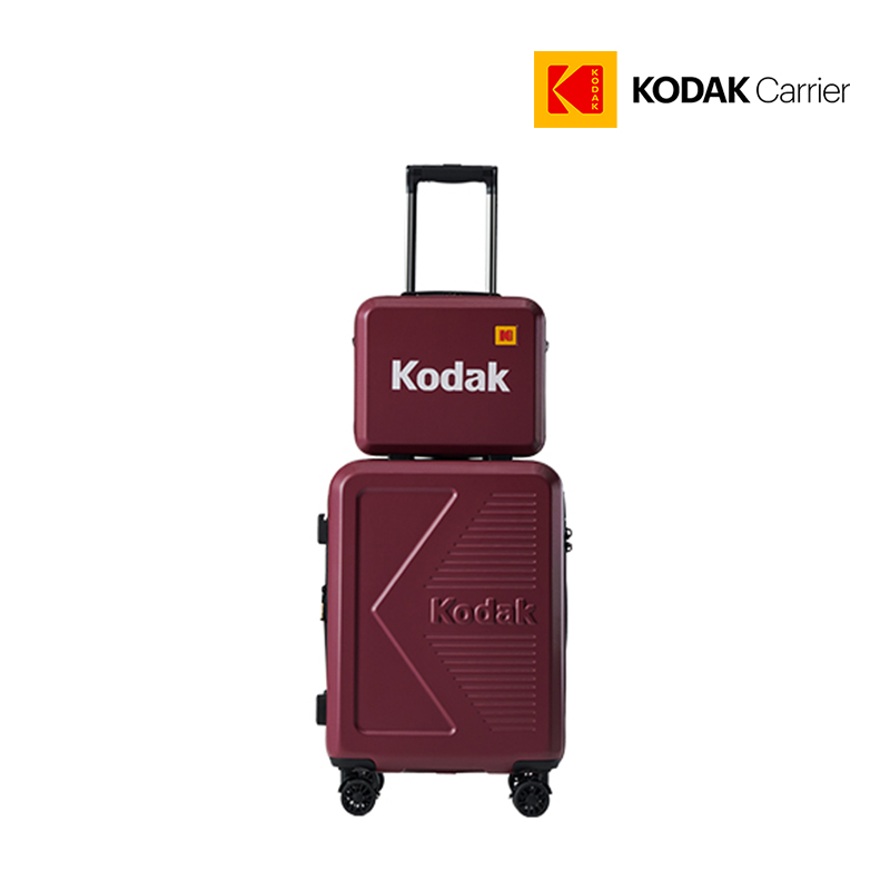 [KODAK] 코닥 고잉 캐리어 20인치+미니 캐리어 세트 (버건디)