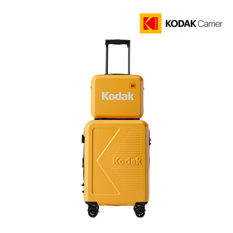 [KODAK] 코닥 고잉 캐리어 20인치+미니 캐리어 세트 (옐로우)
