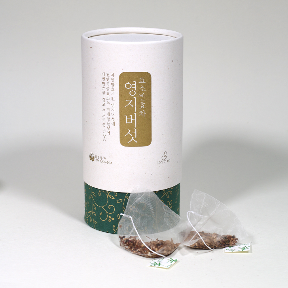 [일월종가] 효소발효차 영지버섯 건강차 (1.5g×20개입)