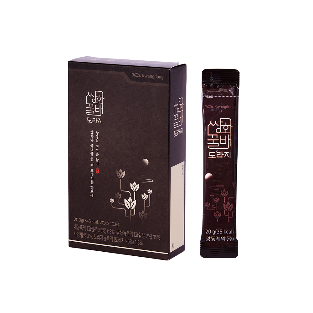 [광동] 쌍화 꿀배도라지 젤리 (20g×10포)